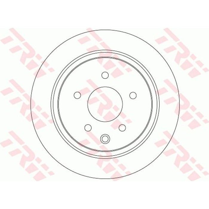 TRW DF7369 Bremsscheibe