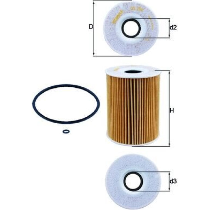 Knecht OX 254D1 Ölfilter Knecht OX 254D1 Ölfilter