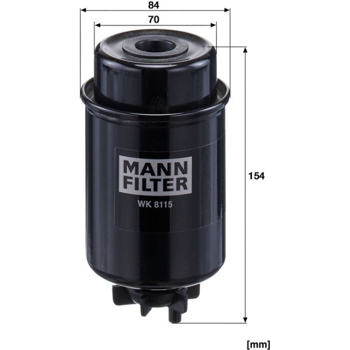 Mann-Filter WK 8115 Kraftstofffilter