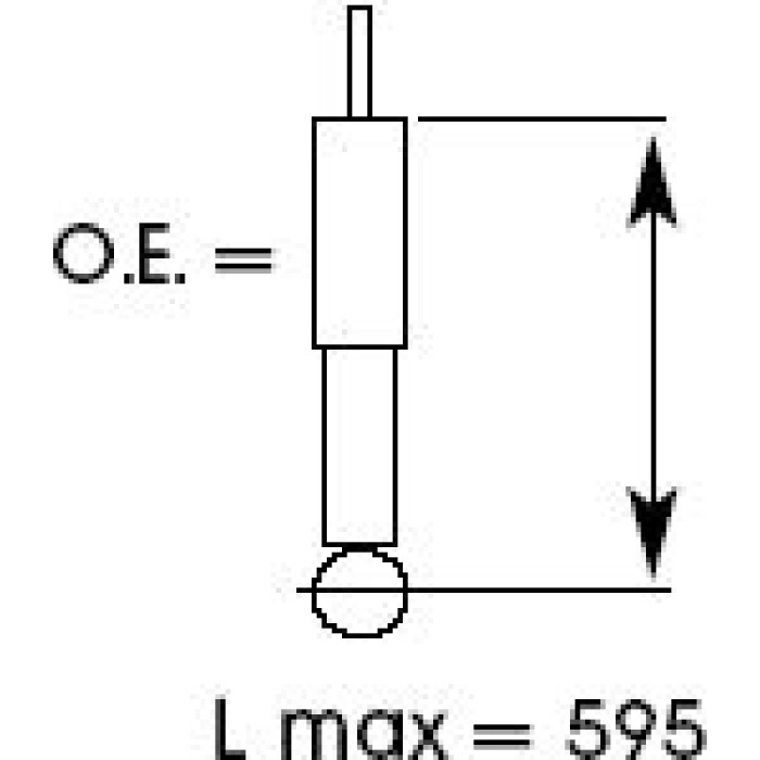 KYB 343313 Stoßdämpfer Excel-G KYB 343313 Stoßdämpfer Excel-G