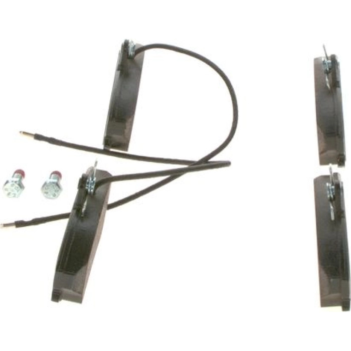 BOSCH 0 986 494 056 Bremsbelagsatz, Scheibenbremse