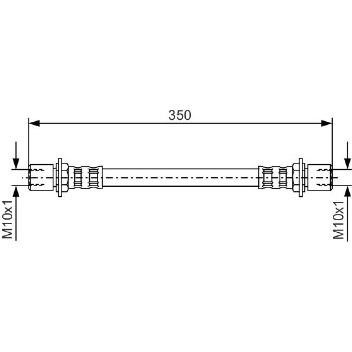 BOSCH 1 987 476 552 Bremsschlauch