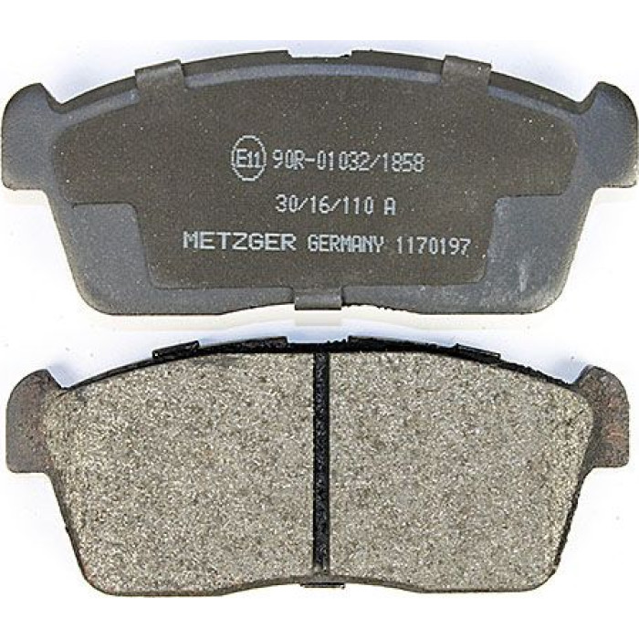 Bremsbelagsatz, Scheibenbremse 1170197 Bremsbelagsatz, Scheibenbremse 1170197