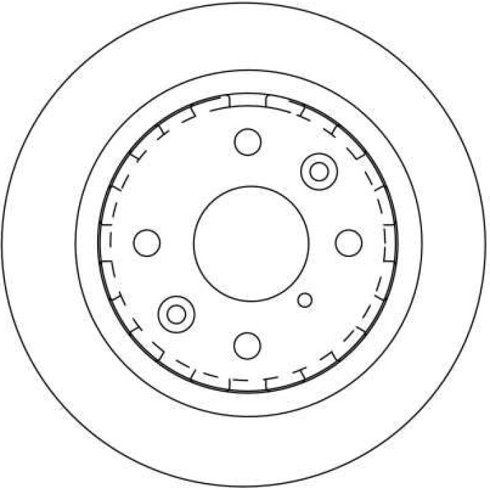 TRW DF4173 Bremsscheibe TRW DF4173 Bremsscheibe