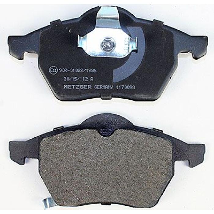 Metzger 1170098 Bremsbelagsatz, Scheibenbremse