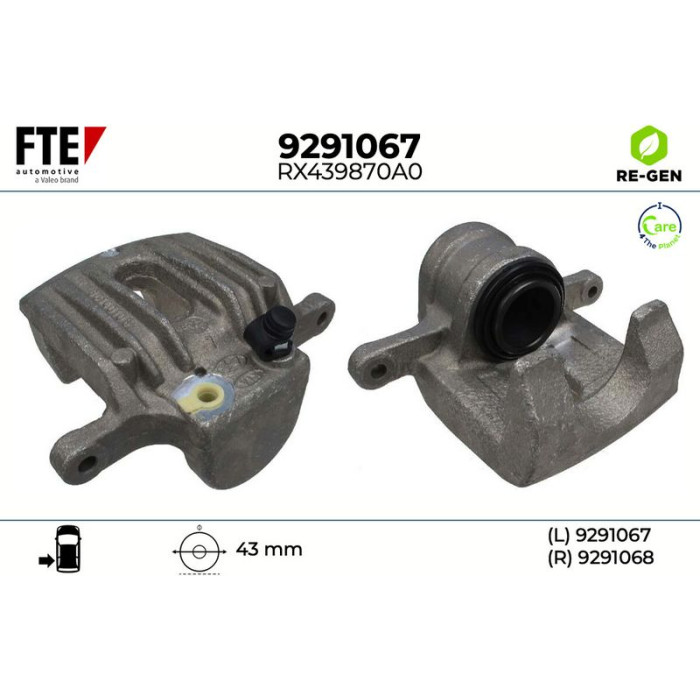 FTE 9291067 Bremssattel FTE 9291067 Bremssattel