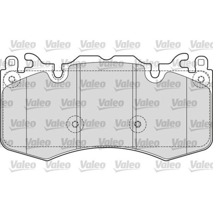 Valeo 601656 Bremsbelagsatz, Scheibenbremse Valeo 601656 Bremsbelagsatz, Scheibenbremse