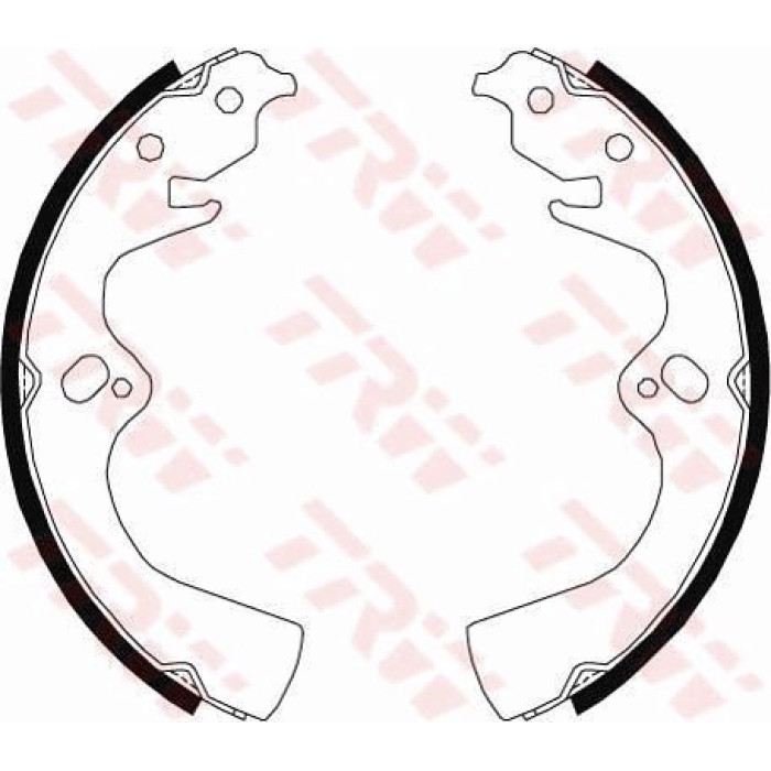 TRW GS8682 Bremsbackensatz