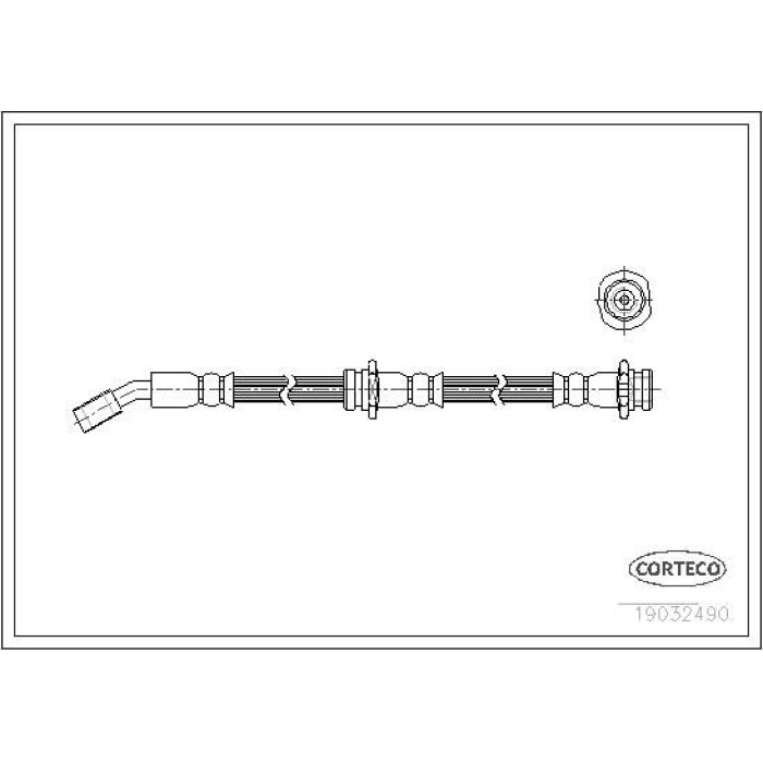 Corteco 19032490 Bremsschlauch