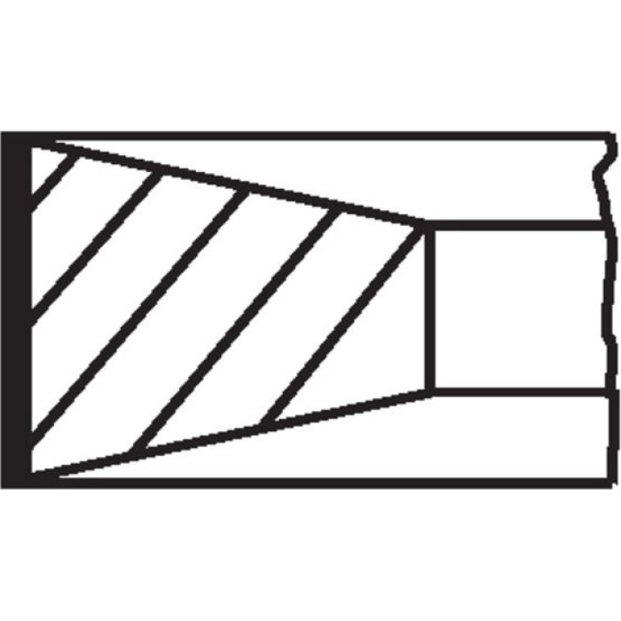 Mahle 014 82 N0 Kolbenringsatz Mahle 014 82 N0 Kolbenringsatz