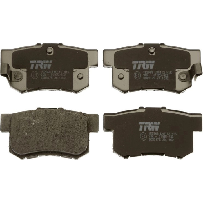 TRW GDB3175 Bremsbelagsatz, Scheibenbremse COTEC TRW GDB3175 Bremsbelagsatz, Scheibenbremse COTEC
