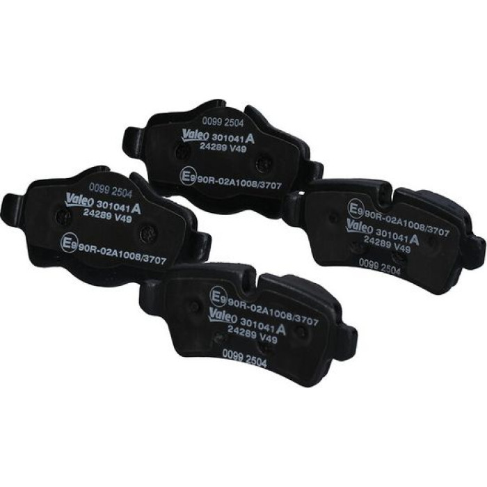 Valeo 301041A Bremsbelagsatz, Scheibenbremse EXPERT Valeo 301041A Bremsbelagsatz, Scheibenbremse EXPERT