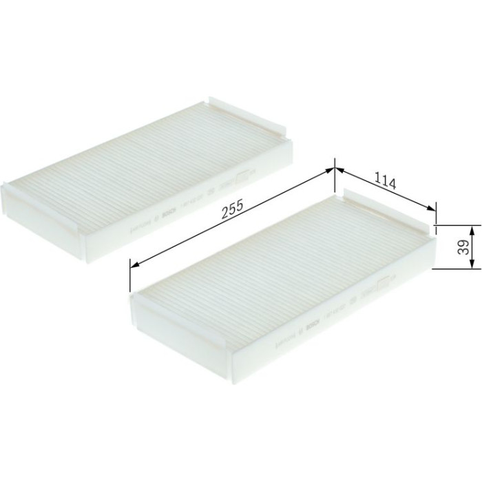 BOSCH 1 987 432 020 Innenraumfilter FILTER+ BOSCH 1 987 432 020 Innenraumfilter FILTER+