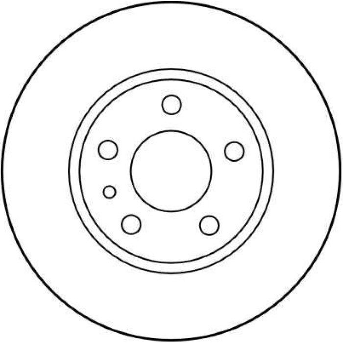 TRW DF1739 Bremsscheibe TRW DF1739 Bremsscheibe
