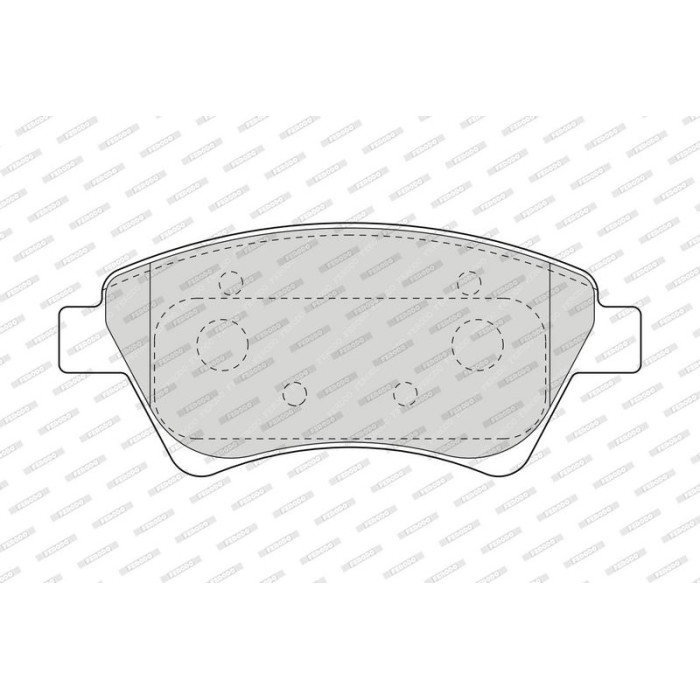 Ferodo FDB1544 Bremsbelagsatz, Scheibenbremse PREMIER ECO FRICTION Ferodo FDB1544 Bremsbelagsatz, Scheibenbremse PREMIER ECO FRICTION