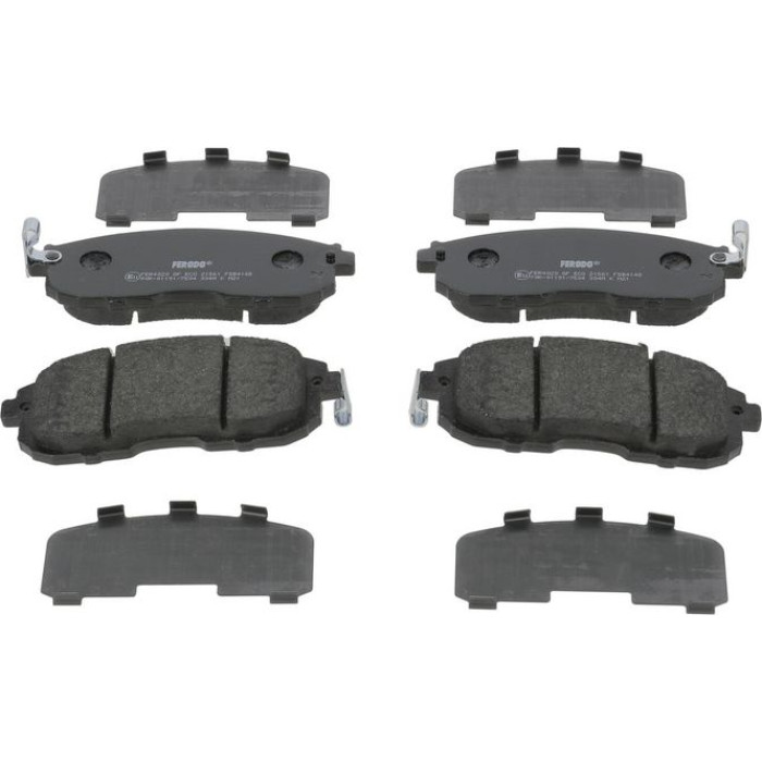 Ferodo FDB4148 Bremsbelagsatz, Scheibenbremse PREMIER ECO FRICTION Ferodo FDB4148 Bremsbelagsatz, Scheibenbremse PREMIER ECO FRICTION