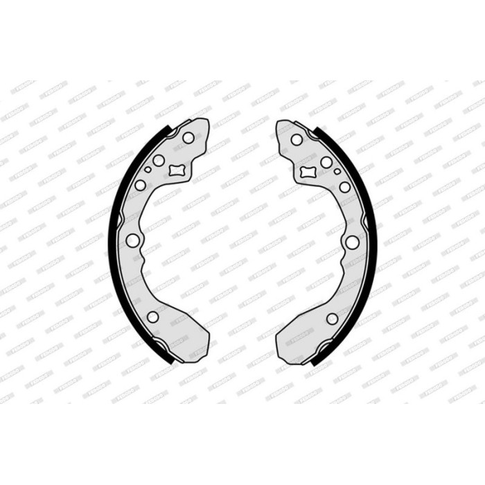 Ferodo FSB609 Bremsbackensatz PREMIER Ferodo FSB609 Bremsbackensatz PREMIER