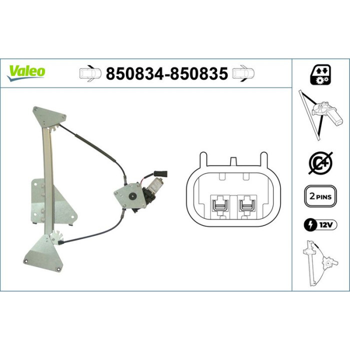 Valeo 850835 Fensterheber