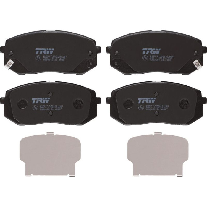 TRW GDB3640 Bremsbelagsatz, Scheibenbremse TRW GDB3640 Bremsbelagsatz, Scheibenbremse