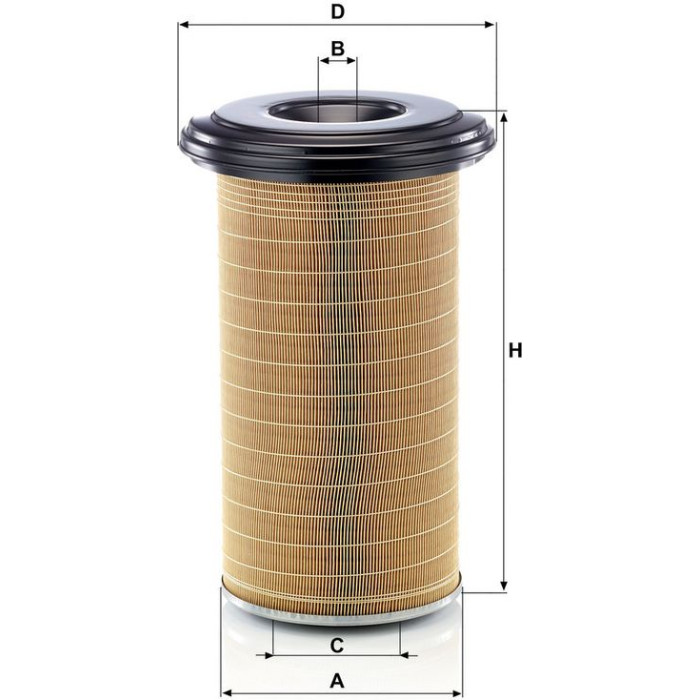 MANN-FILTER C 24 650/7 Luftfilter MANN-FILTER C 24 650/7 Luftfilter
