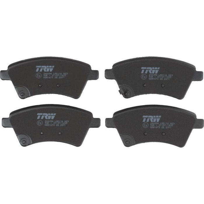 TRW GDB1673 Bremsbelagsatz, Scheibenbremse COTEC TRW GDB1673 Bremsbelagsatz, Scheibenbremse COTEC