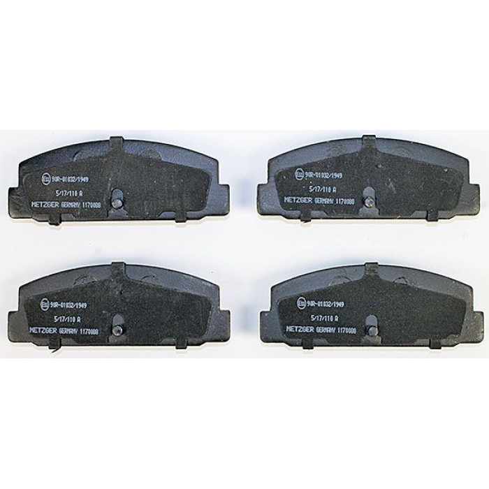 Metzger 1170088 Bremsbelagsatz, Scheibenbremse Metzger 1170088 Bremsbelagsatz, Scheibenbremse