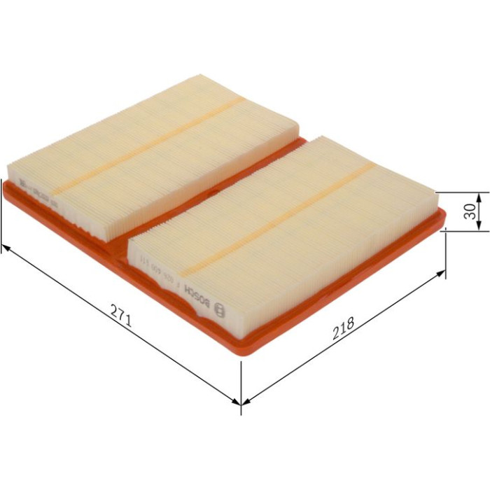 BOSCH F 026 400 611 Luftfilter BOSCH F 026 400 611 Luftfilter