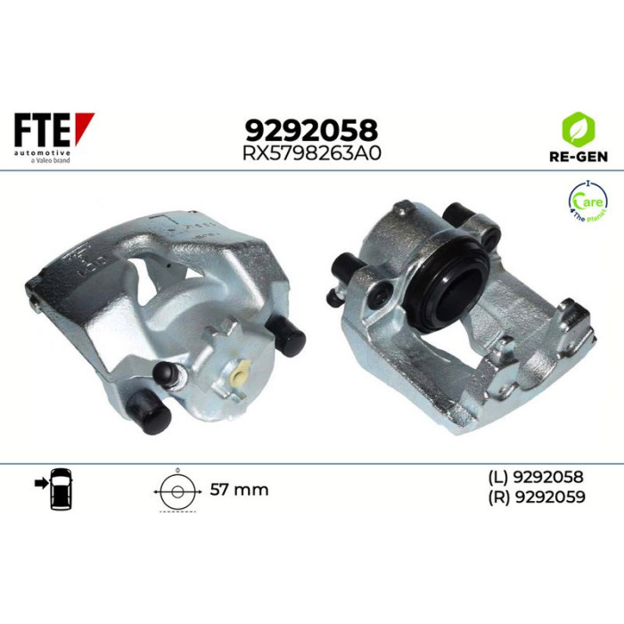 FTE 9292058 Bremssattel FTE 9292058 Bremssattel