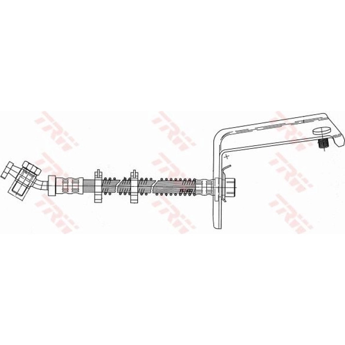 TRW PHD963 Bremsschlauch