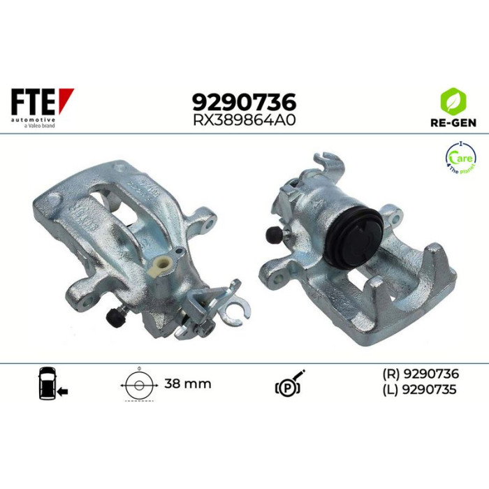 FTE 9290736 Bremssattel