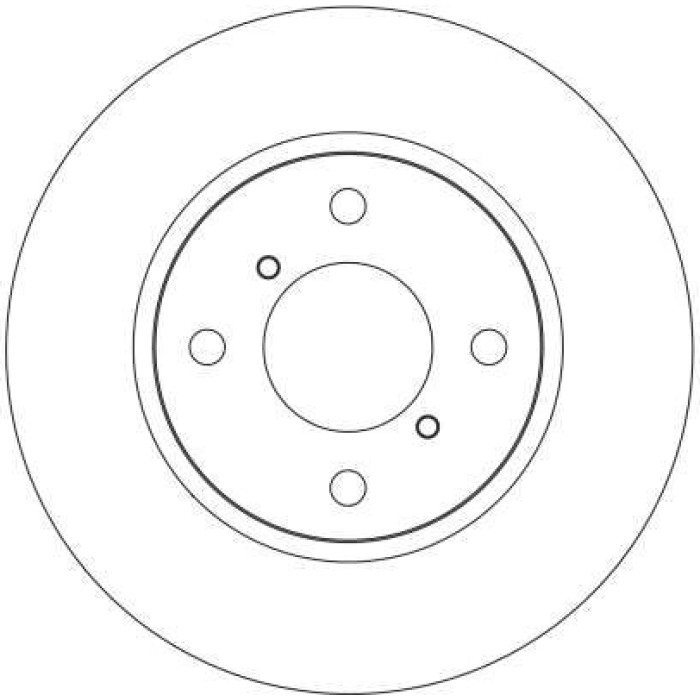TRW DF4131 Bremsscheibe
