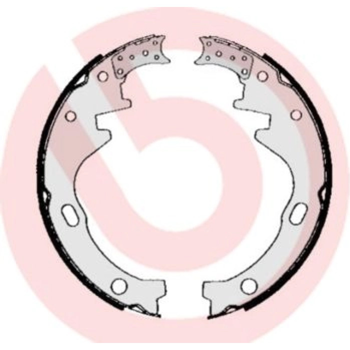 Brembo S 56 521 Bremsbackensatz ESSENTIAL LINE