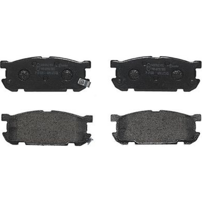 Brembo P 49 030 Bremsbelagsatz, Scheibenbremse PRIME LINE