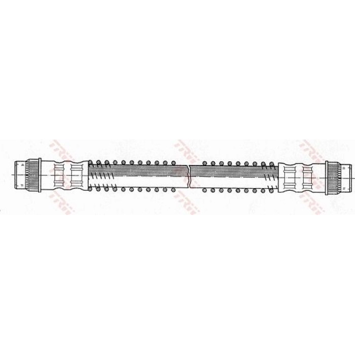 TRW PHA319 Bremsschlauch TRW PHA319 Bremsschlauch