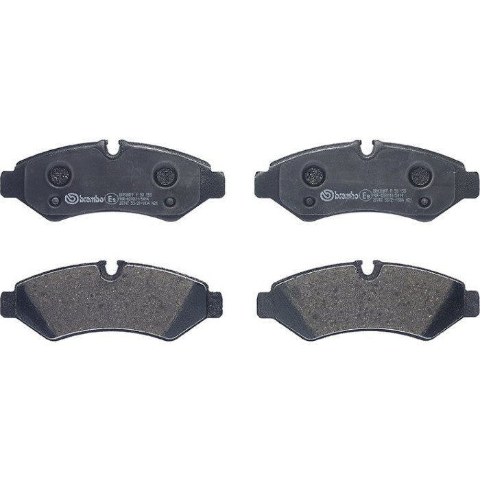 Brembo P 50 155 Bremsbelagsatz, Scheibenbremse PRIME LINE Brembo P 50 155 Bremsbelagsatz, Scheibenbremse PRIME LINE