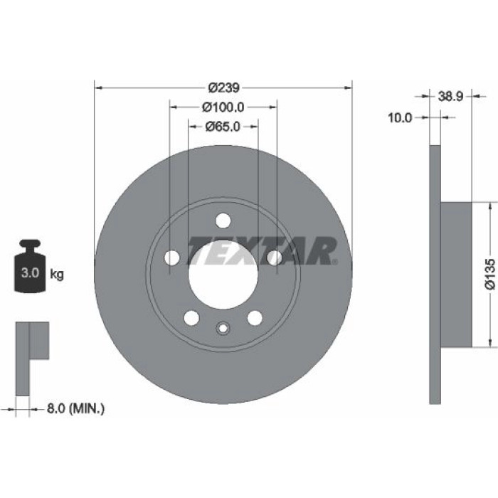 Bremsscheibe 92088700