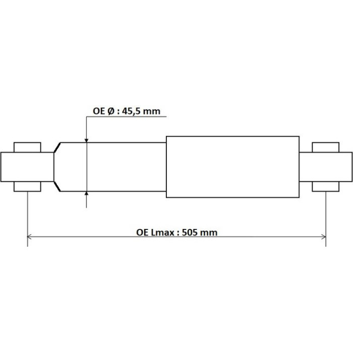 KYB 349045 Stoßdämpfer Excel-G