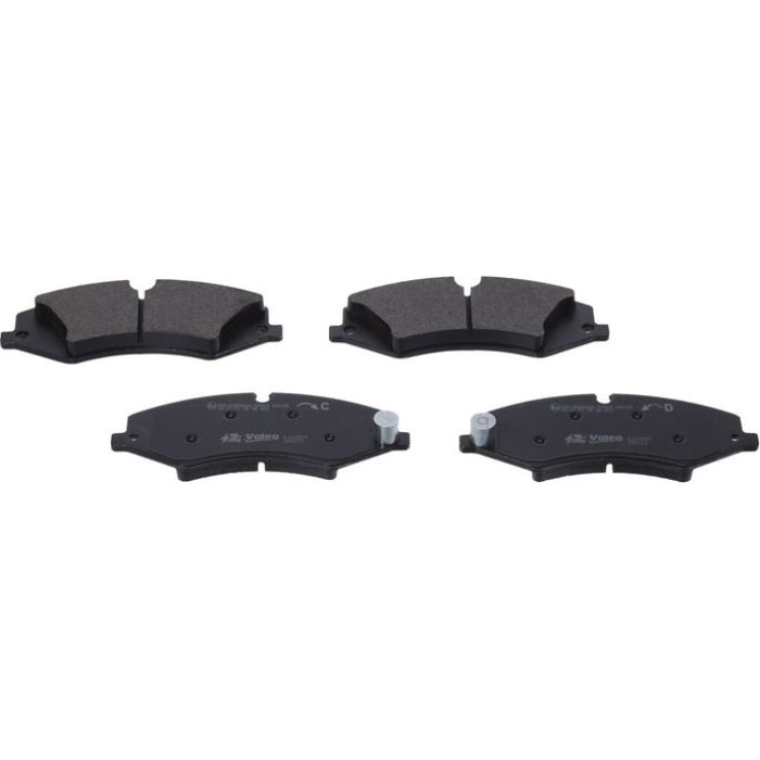 Valeo 610359 Bremsbelagsatz, Scheibenbremse E-PERFORMANCE