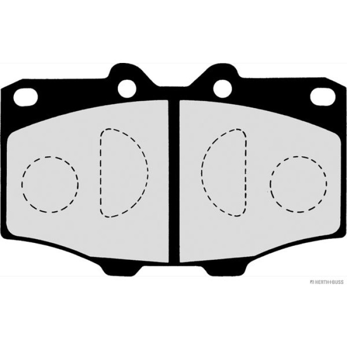 Herth+Buss Jakoparts J3602036 Bremsbelagsatz, Scheibenbremse
