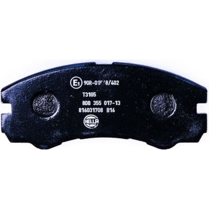 Hella 8DB 355 017-131 Bremsbelagsatz, Scheibenbremse Hella 8DB 355 017-131 Bremsbelagsatz, Scheibenbremse