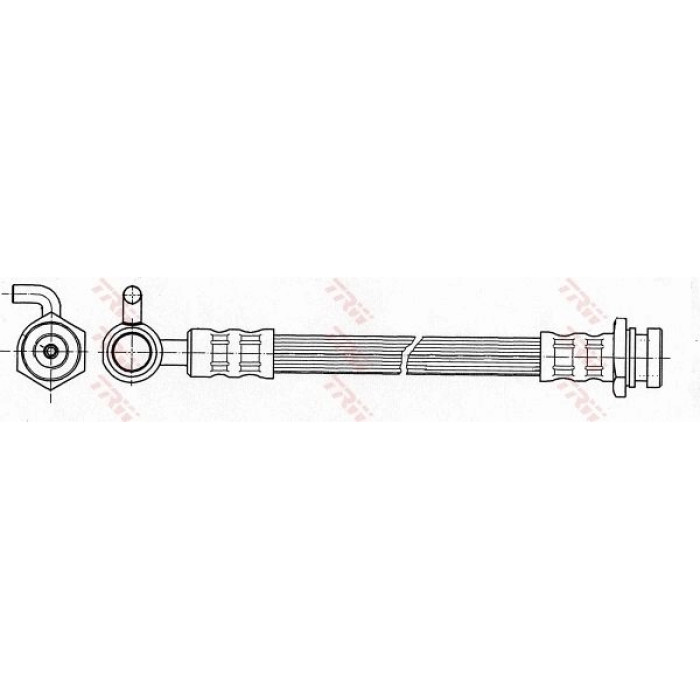 TRW PHD647 Bremsschlauch