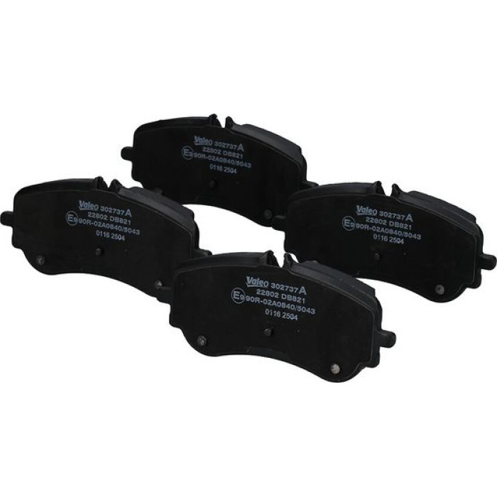 Valeo 302737A Bremsbelagsatz, Scheibenbremse EXPERT