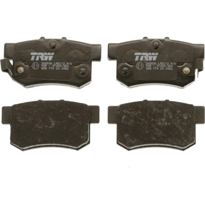 TRW GDB774 Bremsbelagsatz, Scheibenbremse COTEC TRW GDB774 Bremsbelagsatz, Scheibenbremse COTEC