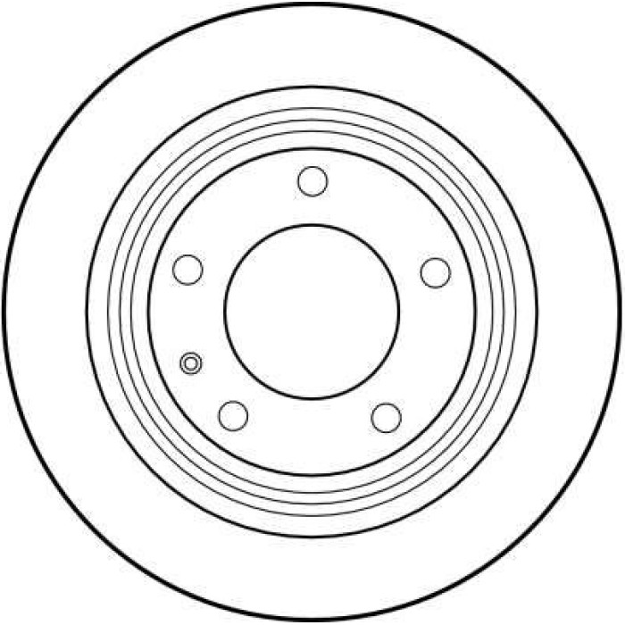 TRW DF1566 Bremsscheibe
