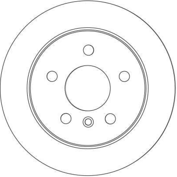 TRW DF4453 Bremsscheibe TRW DF4453 Bremsscheibe