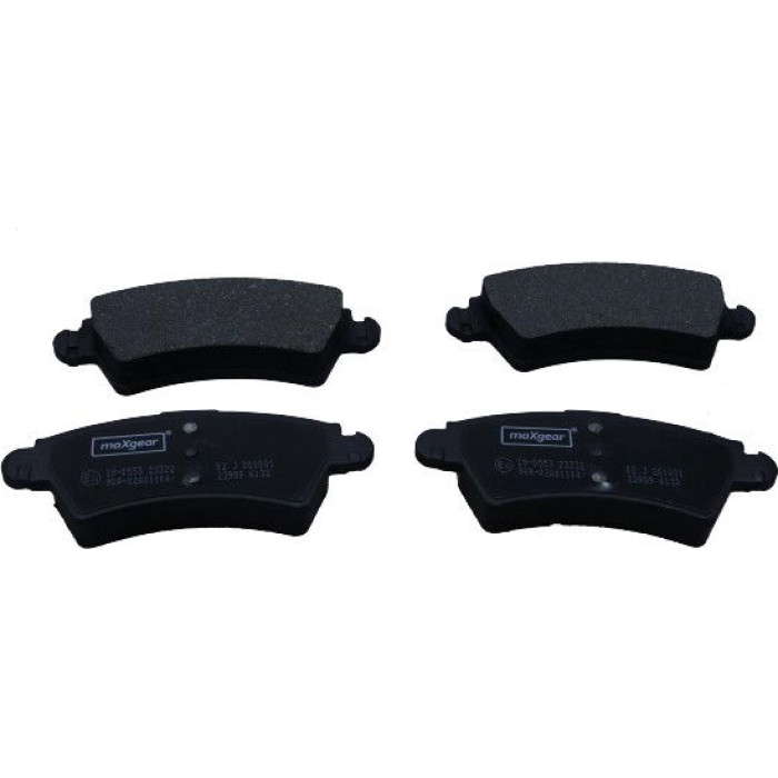 Maxgear 19-0553 Bremsbelagsatz, Scheibenbremse