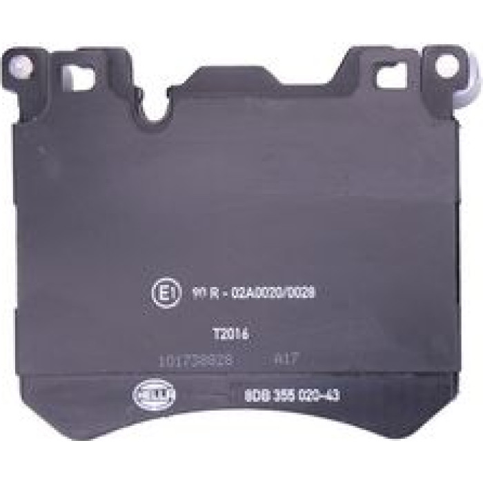 Hella 8DB 355 020-431 Bremsbelagsatz, Scheibenbremse