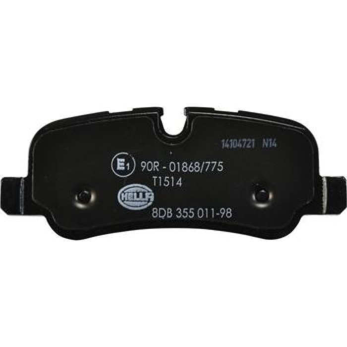 Hella 8DB 355 011-981 Bremsbelagsatz, Scheibenbremse Hella 8DB 355 011-981 Bremsbelagsatz, Scheibenbremse