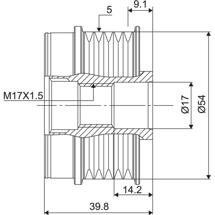 Generatorfreilauf 588111 Generatorfreilauf 588111