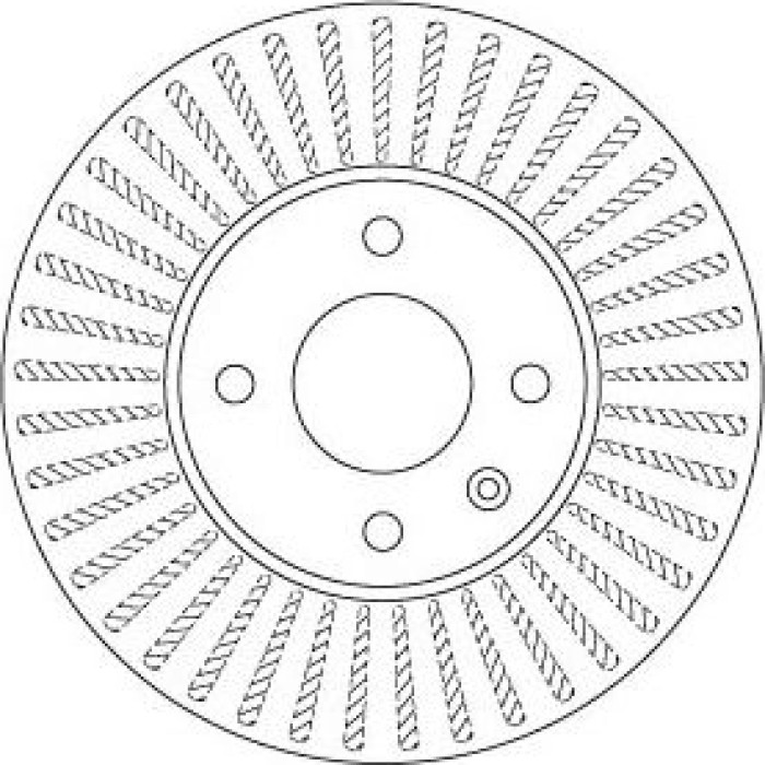 TRW DF6254 Bremsscheibe TRW DF6254 Bremsscheibe